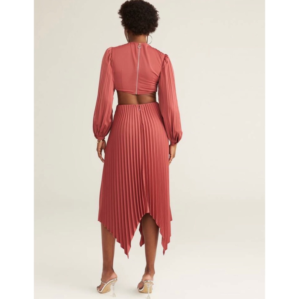 Rose pink cut out dress - Picture 9 of 10